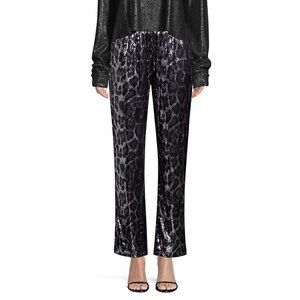 RtA Leopard Sequin Pants NWT